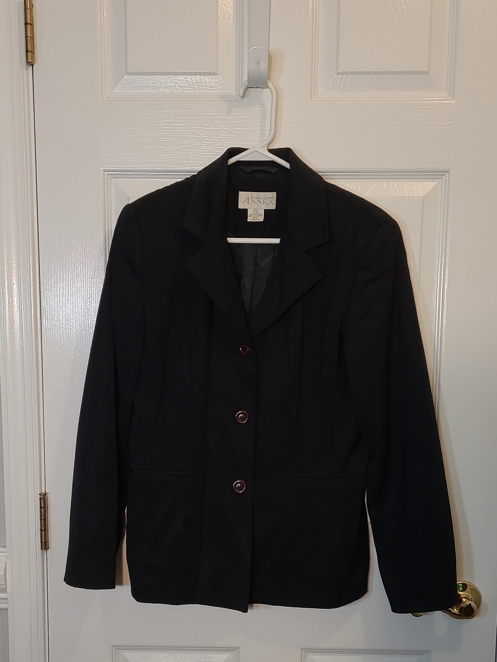 Casual Corner Annex Black Women's Blazer Jacket